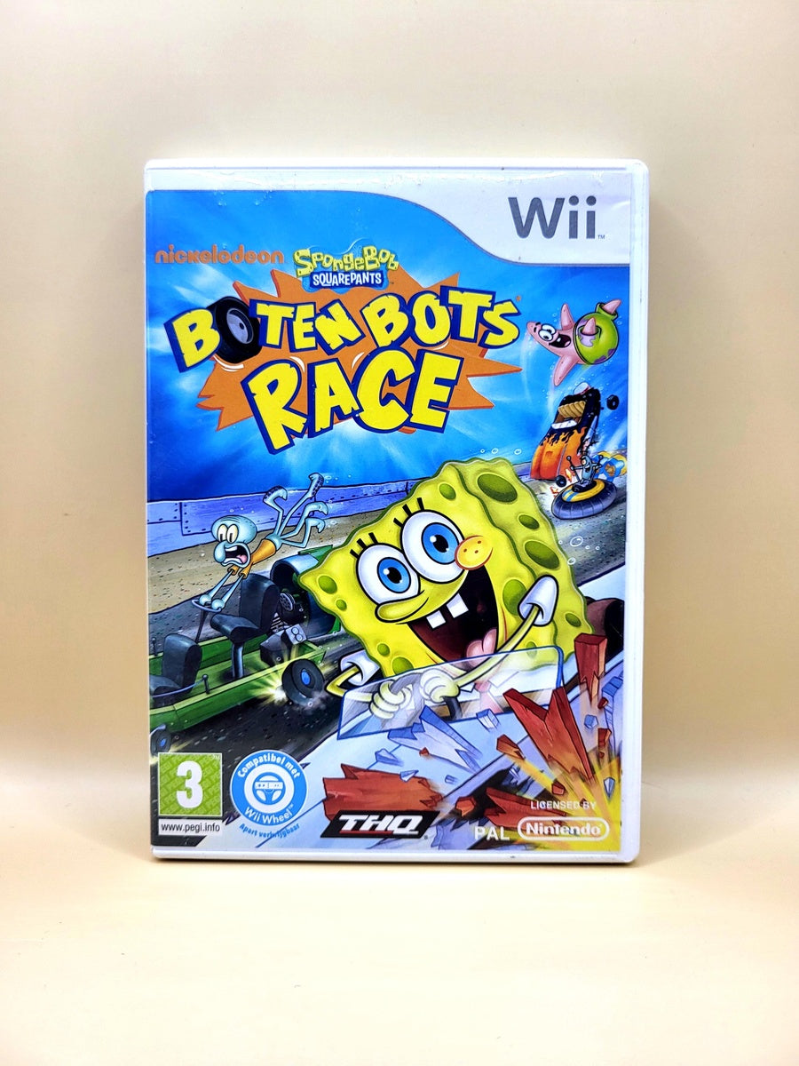 SpongeBob SquarePants Boten Bots Race (Geen Boekje) - Nintendo Wii