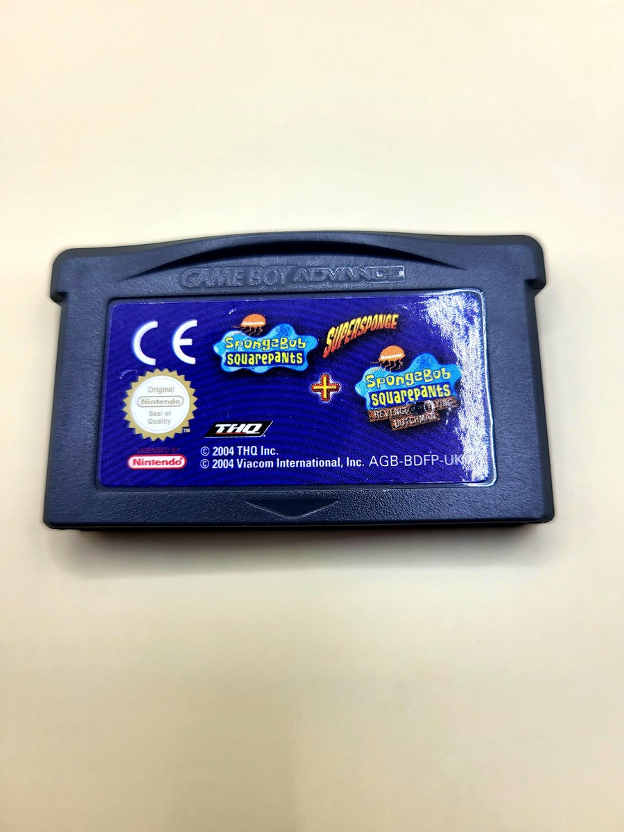 SpongeBob SquarePants Double Pack - Game Boy Advance - GBA