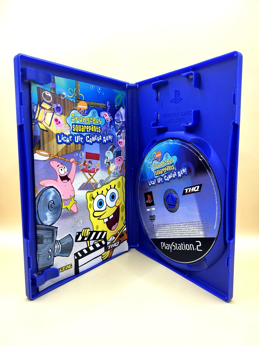 SpongeBob SquarePants Licht Uit Camera Aan - PlayStation 2 - PS2