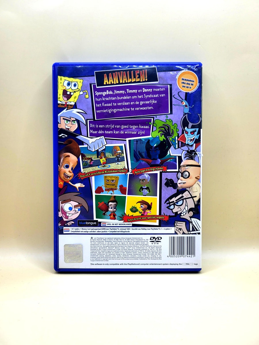 SpongeBob SquarePants en Zijn Vrienden Samen Staan Ze Sterk - PlayStation 2 - PS2