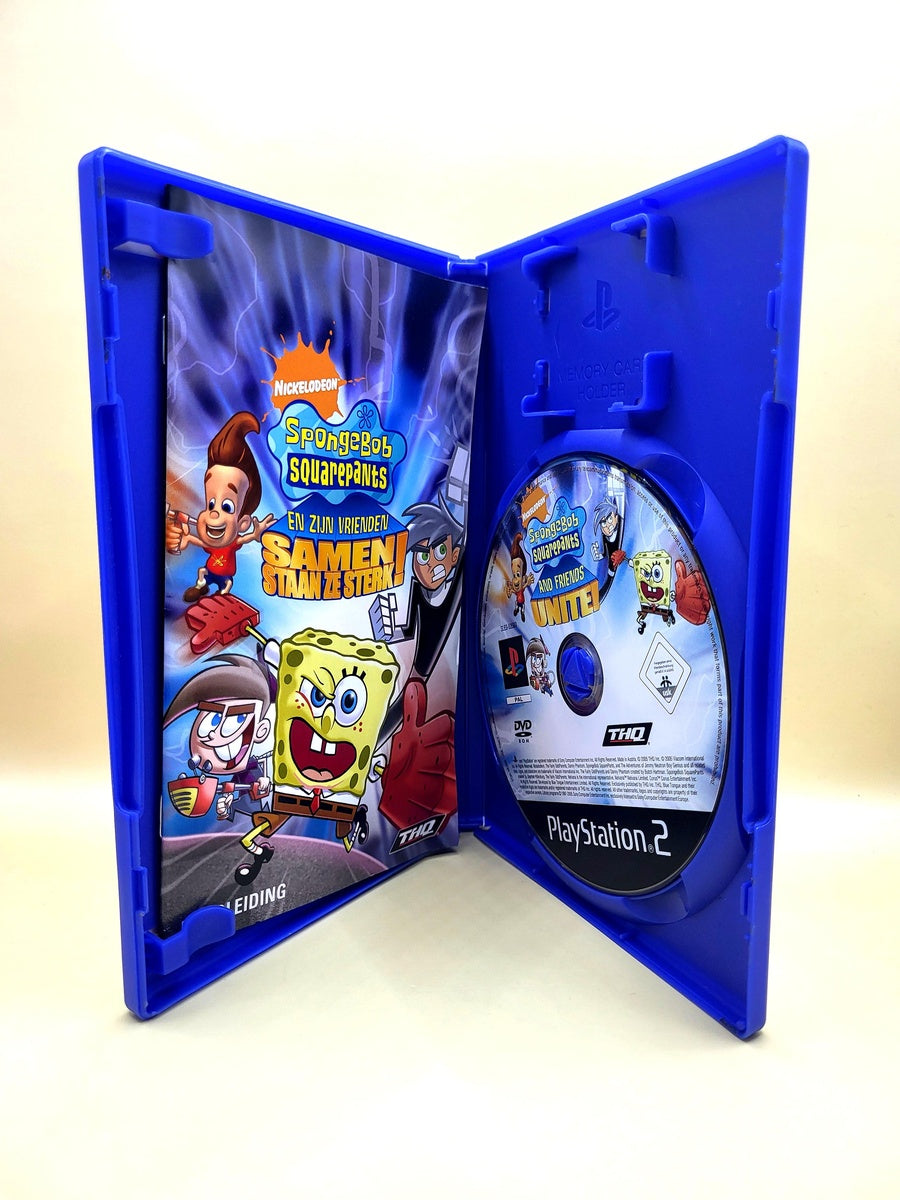 SpongeBob SquarePants en Zijn Vrienden Samen Staan Ze Sterk - PlayStation 2 - PS2