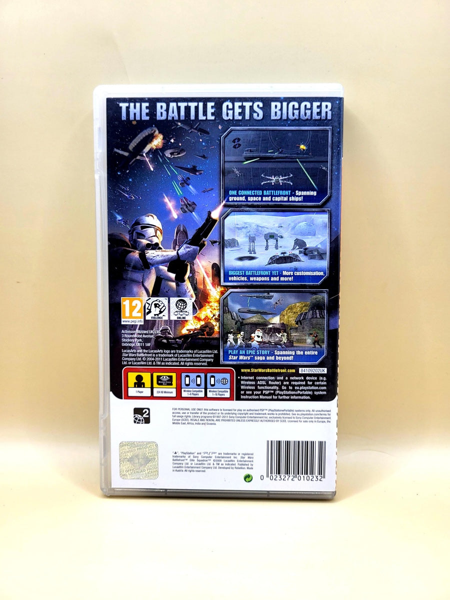 Star Wars Battlefront Elite Squadron (Essentials) - PSP