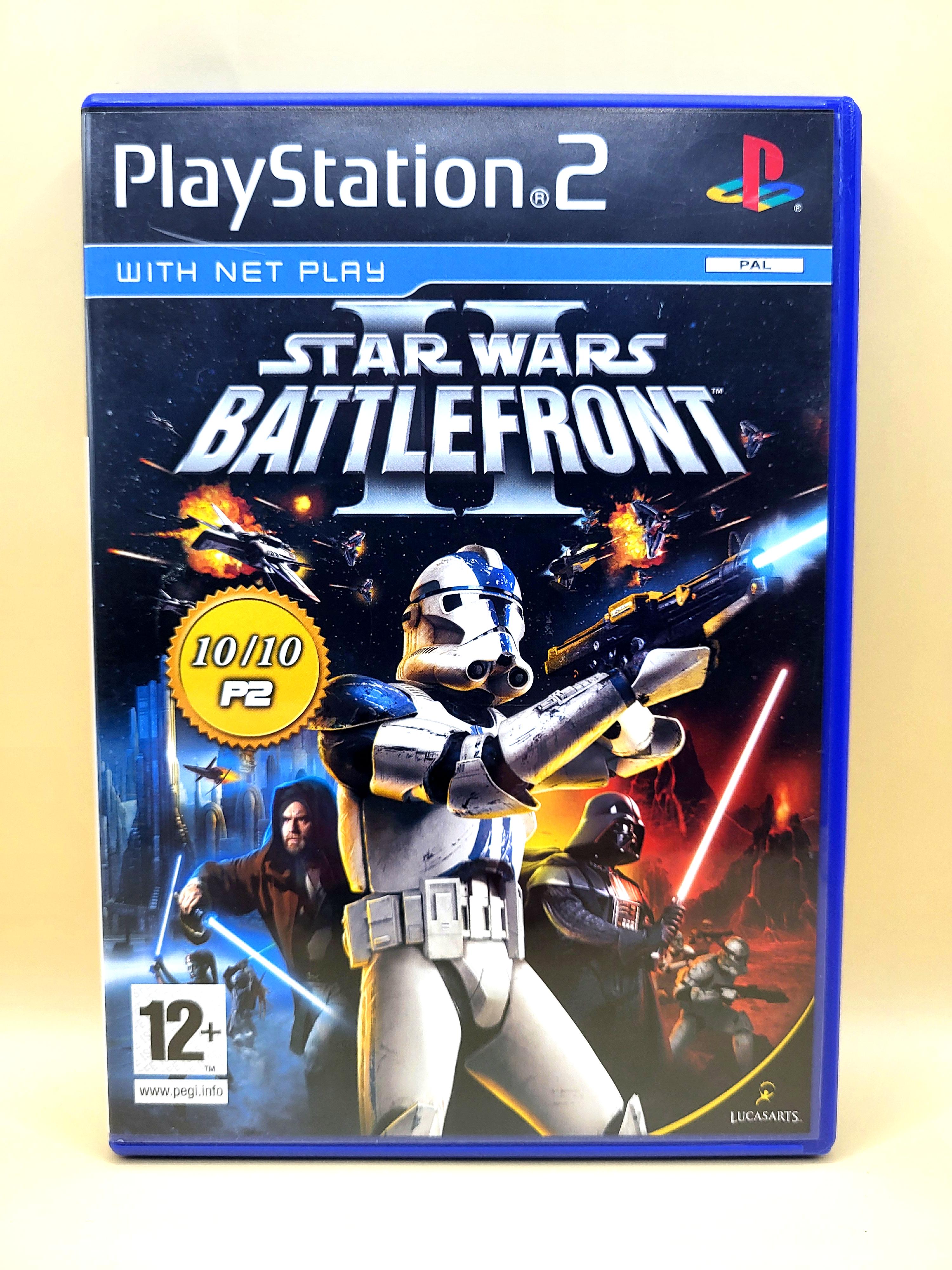 Star Wars Battlefront II 2 PlayStation 2 PS2 Voorkant