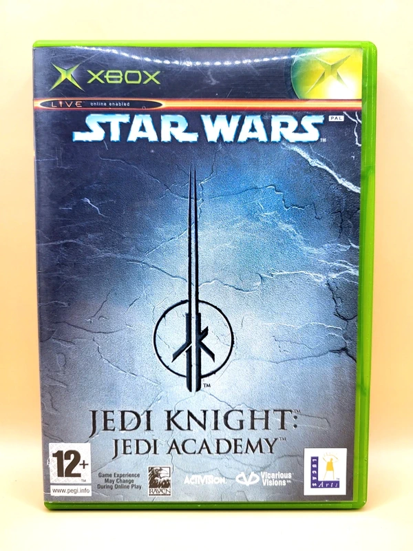 Star Wars: Jedi Knight Jedi Academy Xbox Original Voorkant