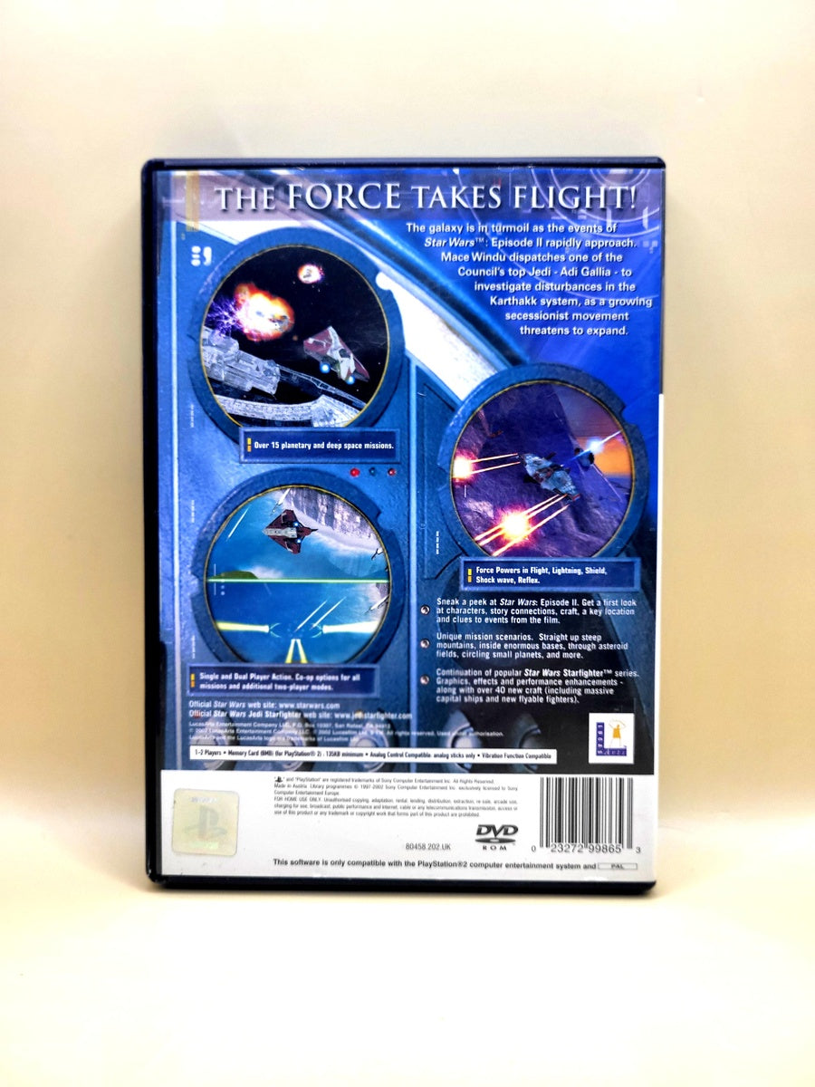 Star Wars Jedi Starfighter - PlayStation 2 - PS2