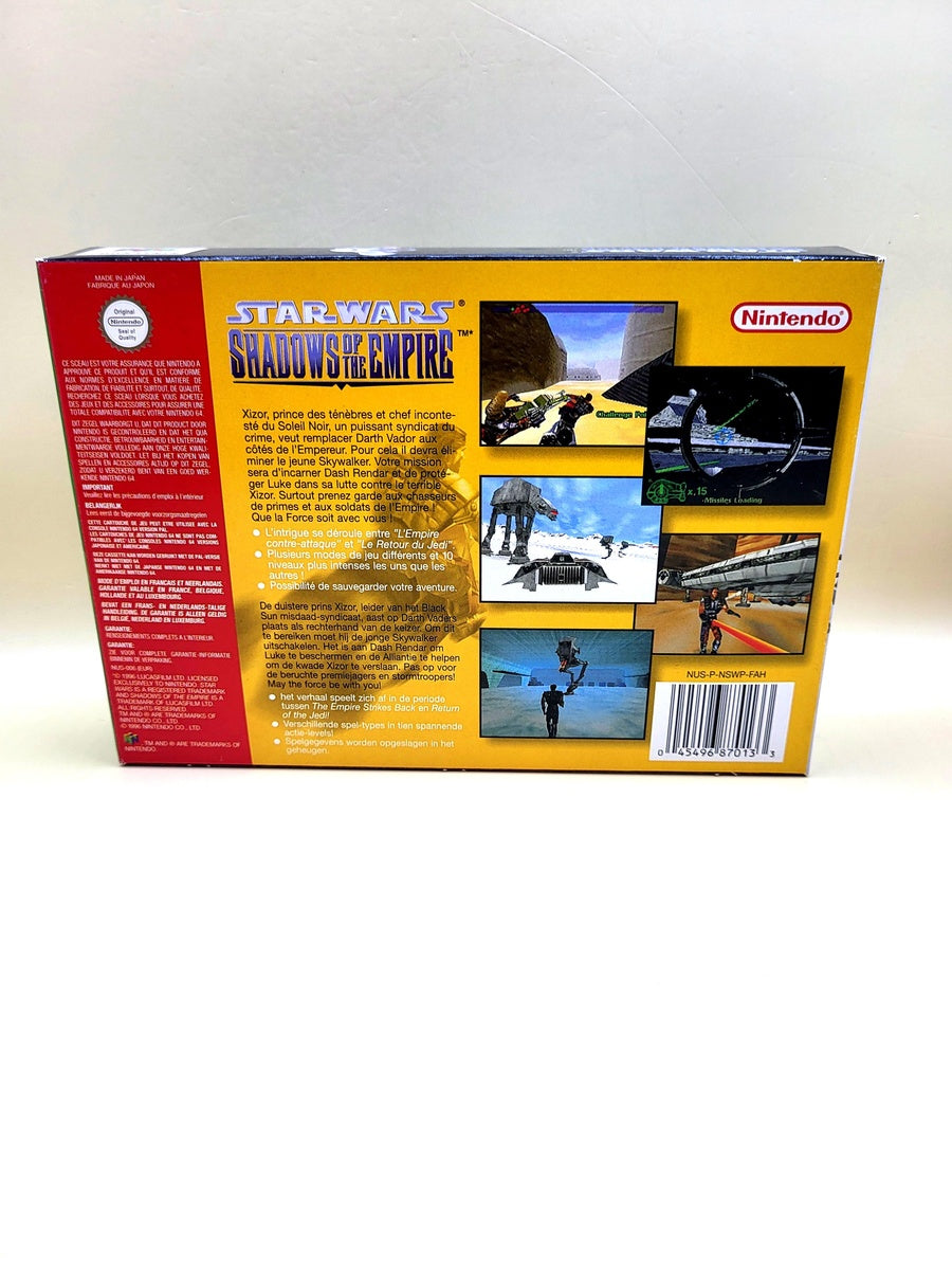 Star Wars Shadow Of The Empire Compleet - Nintendo 64 - N64