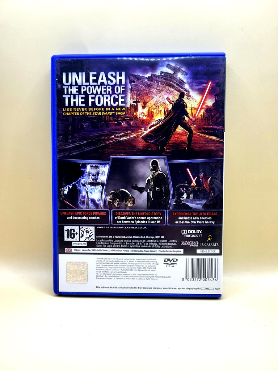 Star Wars The Force Unleashed - PlayStation 2 - PS2