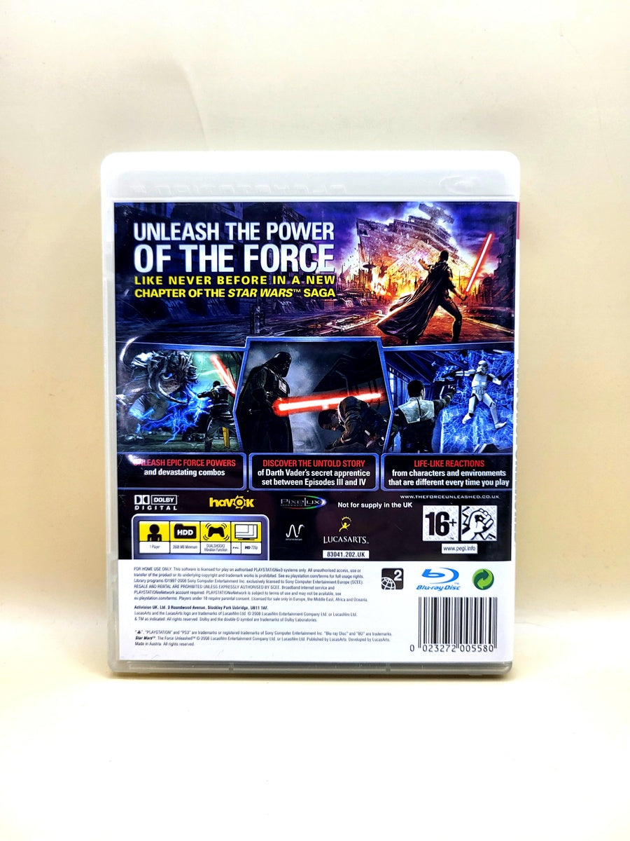Star Wars The Force Unleashed - PlayStation 3 - PS3