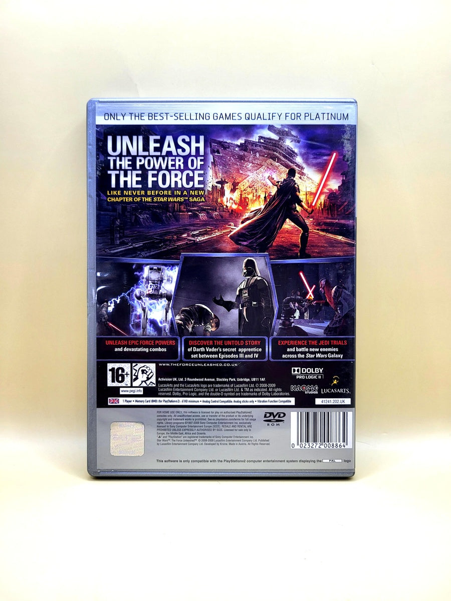 Star Wars The Force Unleashed Platinum - PlayStation 2 - PS2
