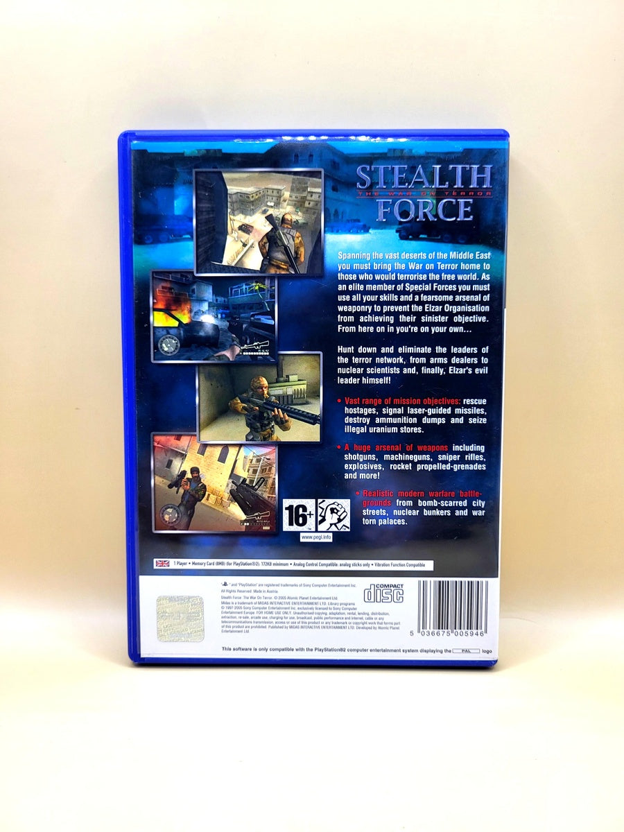 Stealth Force The War On Terror - PlayStation 2 - PS2