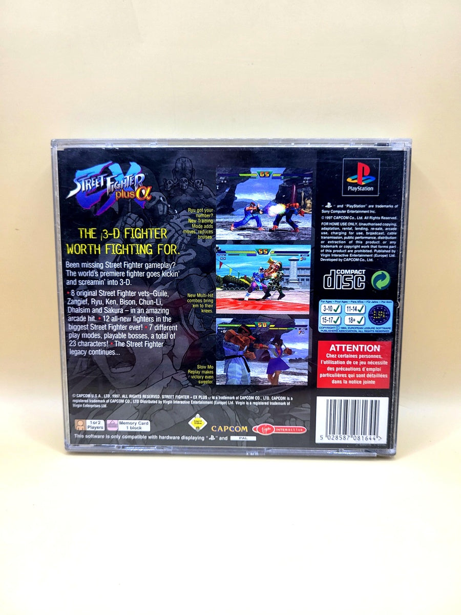 Street Fighter EX Plus Alpha - PlayStation 1 - PS1