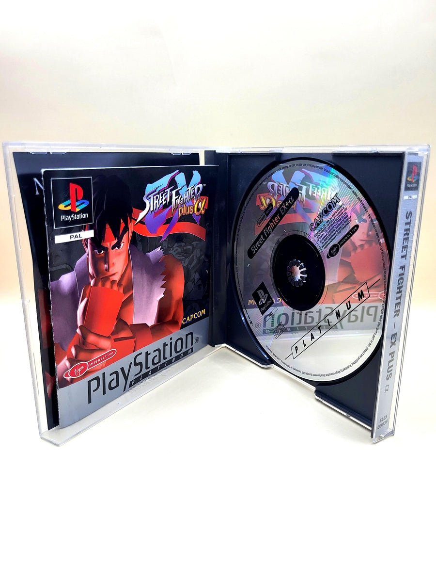 Street Fighter EX Plus Alpha (Platinum) - PlayStation 1 - PS1