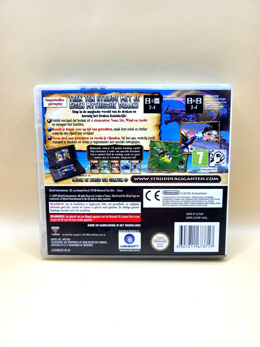 Strijd der Giganten Dragons Incl Trading Cards- Nintendo DS