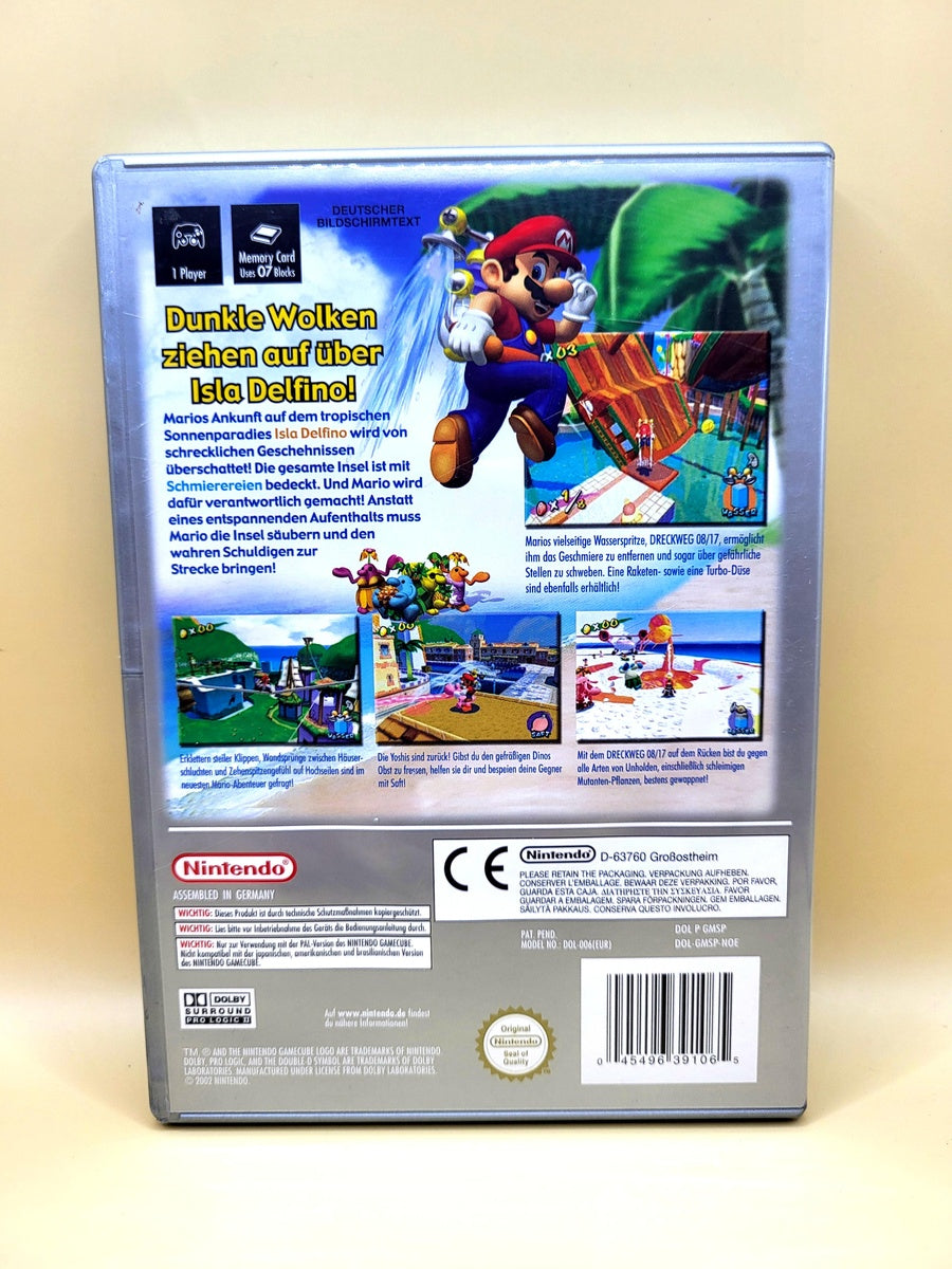 Super Mario Sunshine (Player's Choice) - Nintendo GameCube