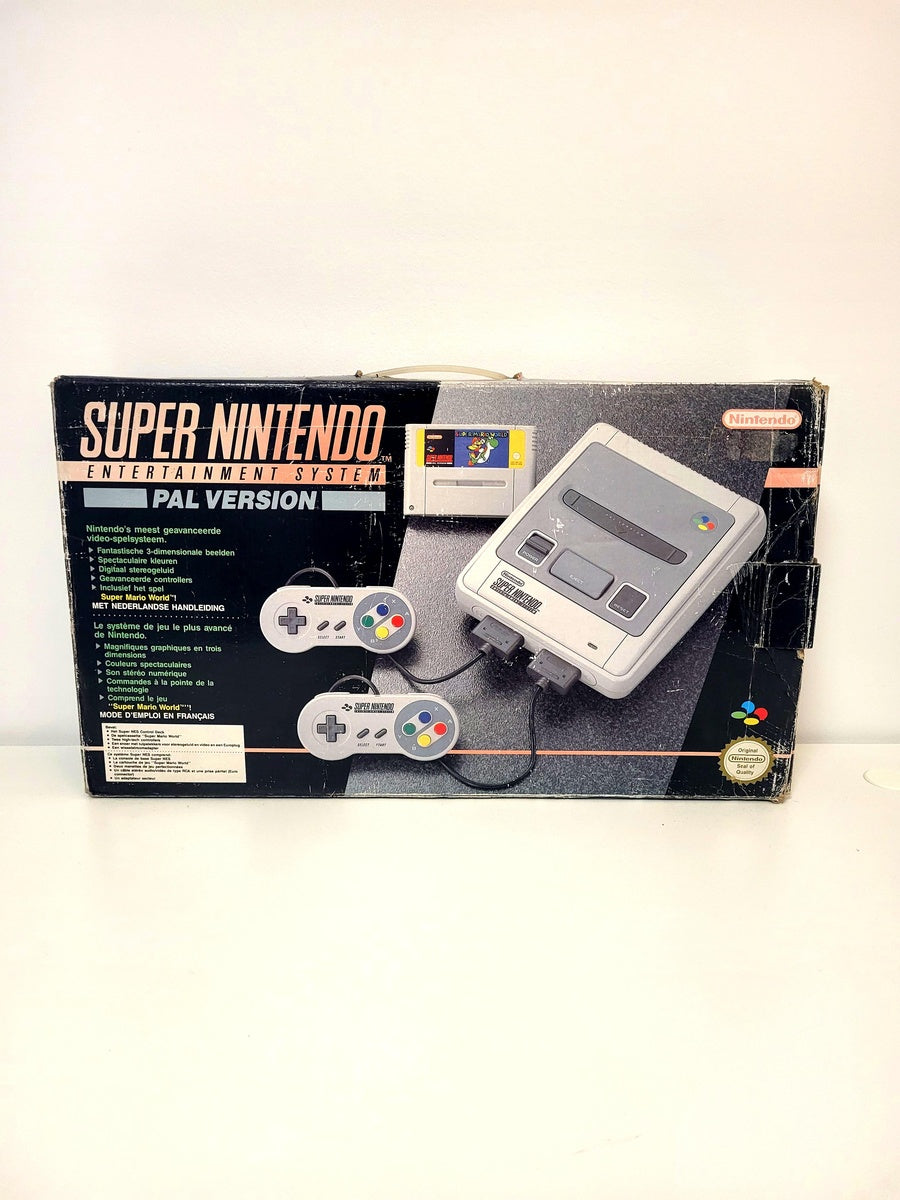 Super Nintendo Console Compleet In Doos - SNES