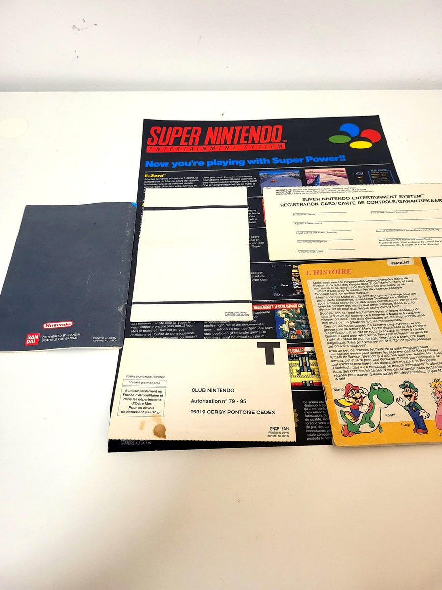 Super Nintendo Console Compleet In Doos - SNES