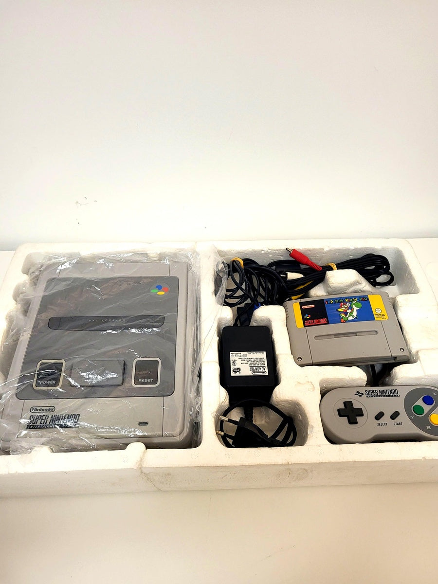 Super Nintendo Console Compleet In Doos - SNES