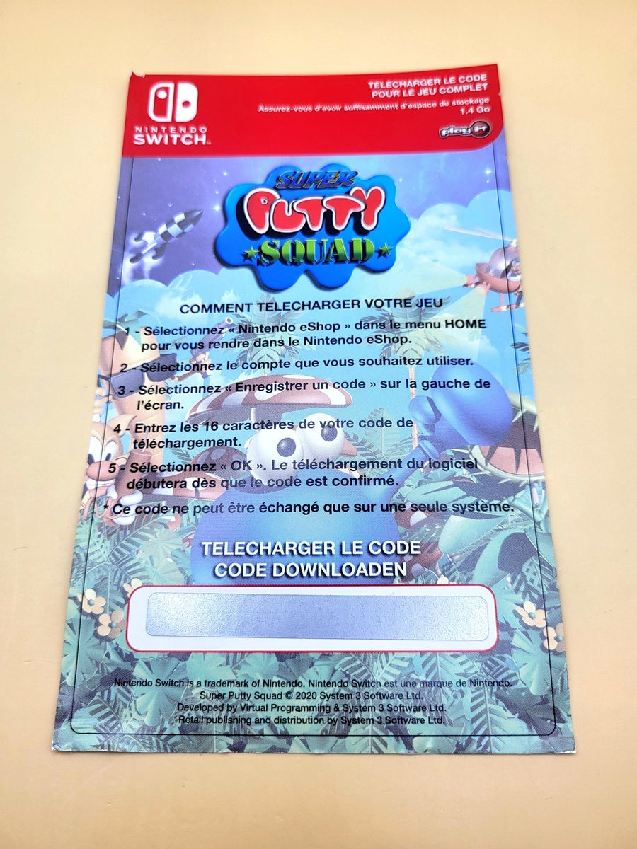 Super Putty Squad (Download Code) - Nintendo Switch