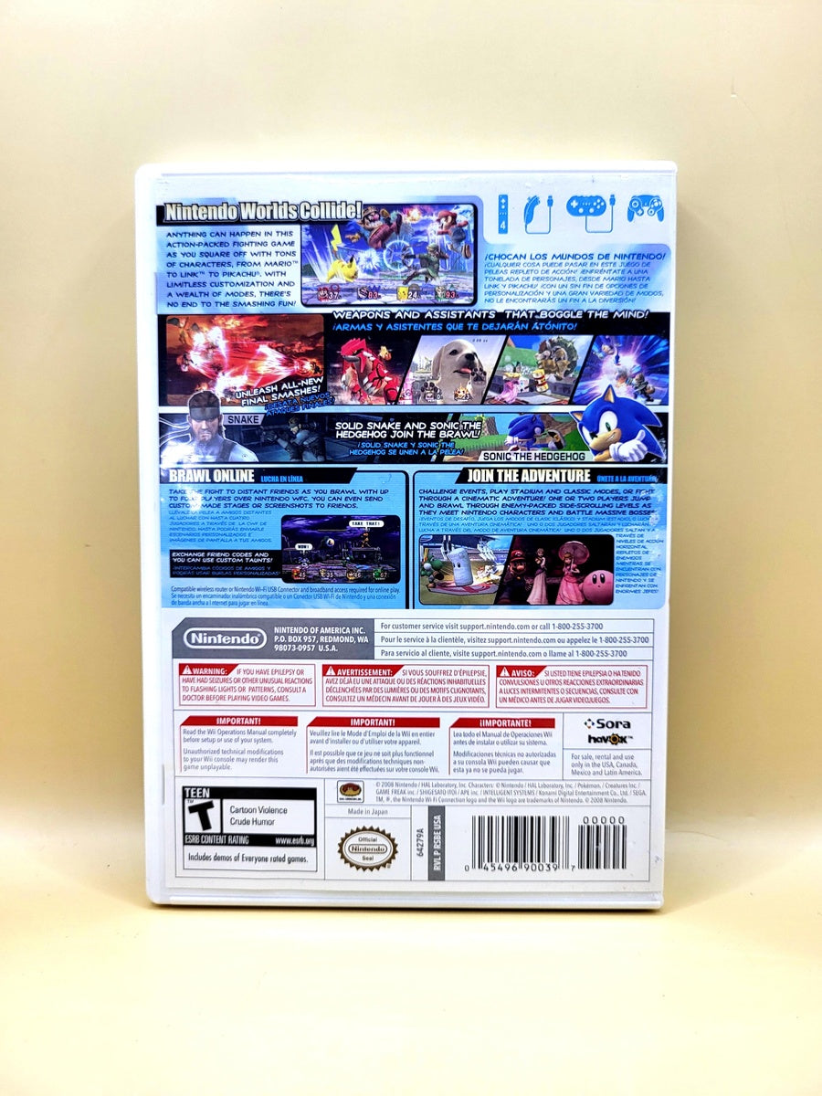 Super Smash Bros Brawl (NTSC) (Geen Boekje) - Nintendo Wii