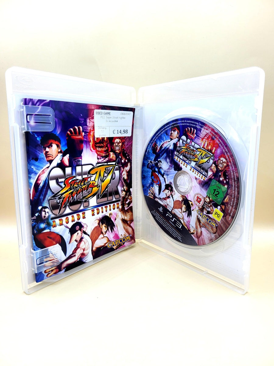 Super Street Fighter IV Arcade Edition - PlayStation 3 - PS3