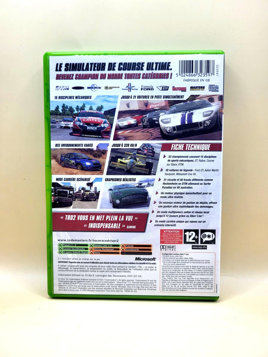TOCA Race Driver 2 - Xbox Original