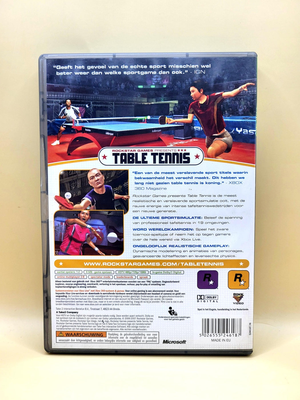 Table Tennis (Classics) - Xbox 360