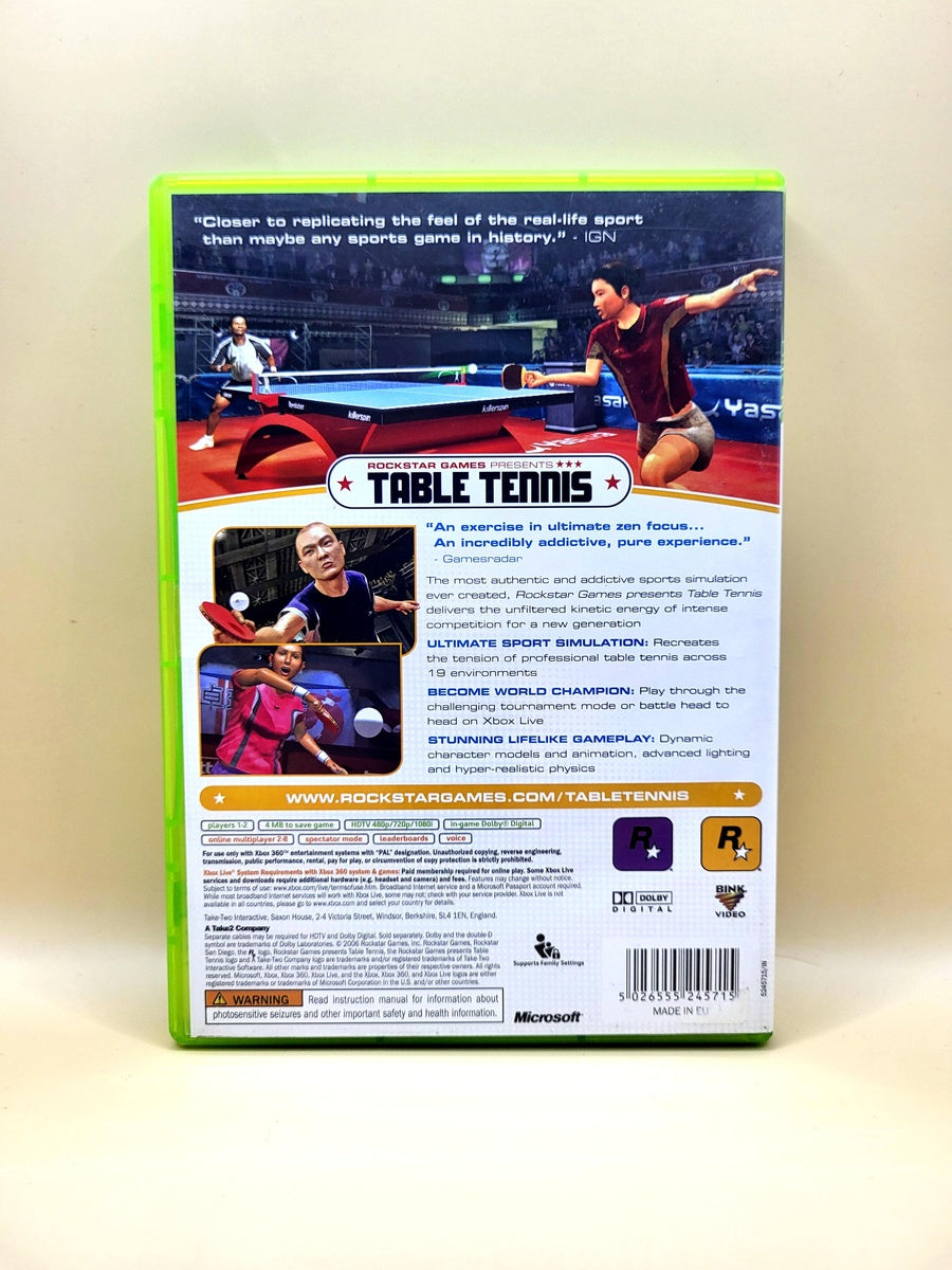 Table Tennis - Xbox 360