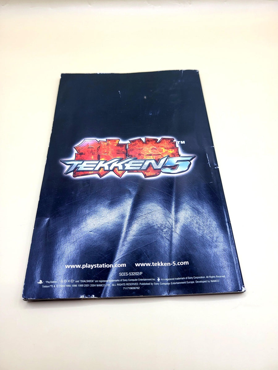 Tekken 5 Manual - PlayStation 2 - PS2