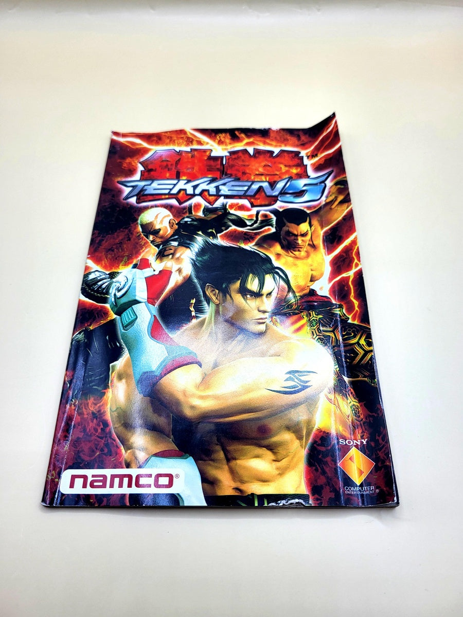 Tekken 5 Manual - PlayStation 2 - PS2