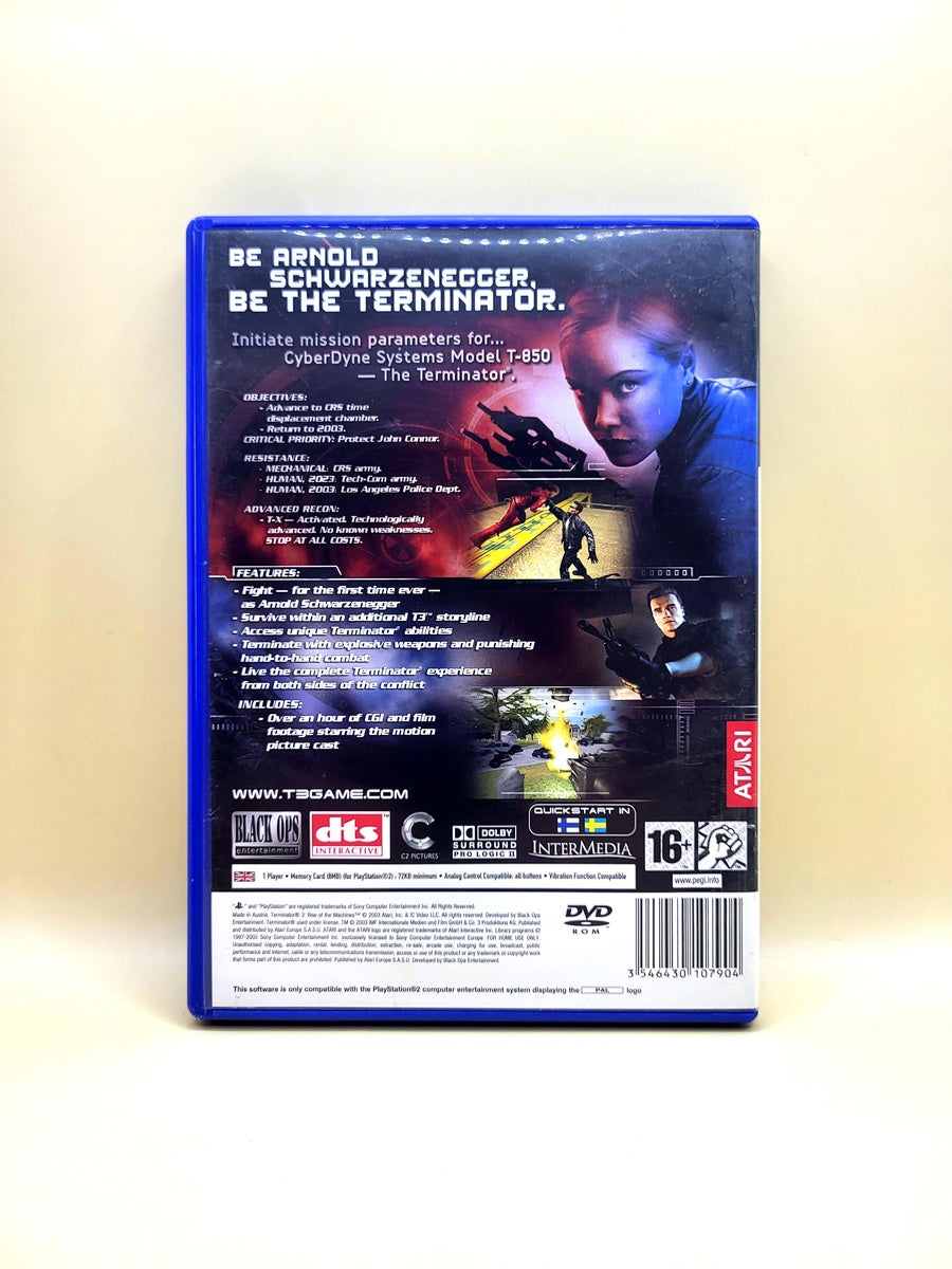 Terminator 3 Rise of the Machines - PlayStation 2 - PS2