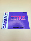 Tetris Manual Duits Game Boy