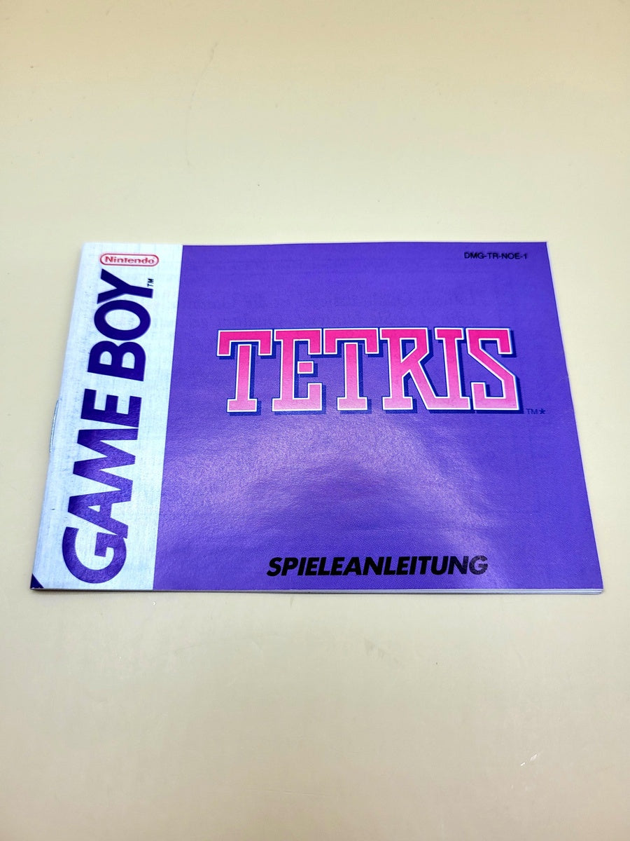 Tetris Manual Duits Game Boy