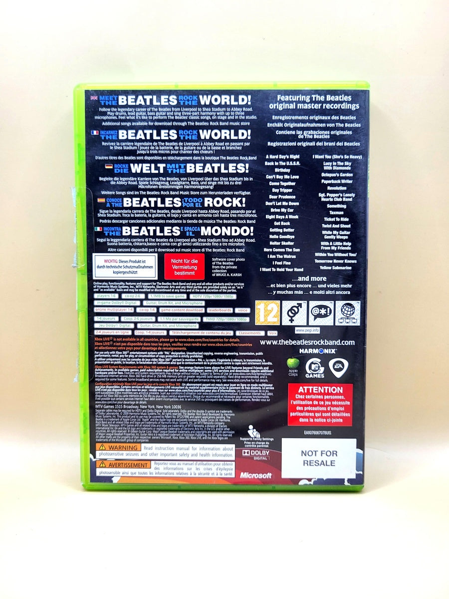 The Beatles Rock Band (Game Only) - Xbox 360