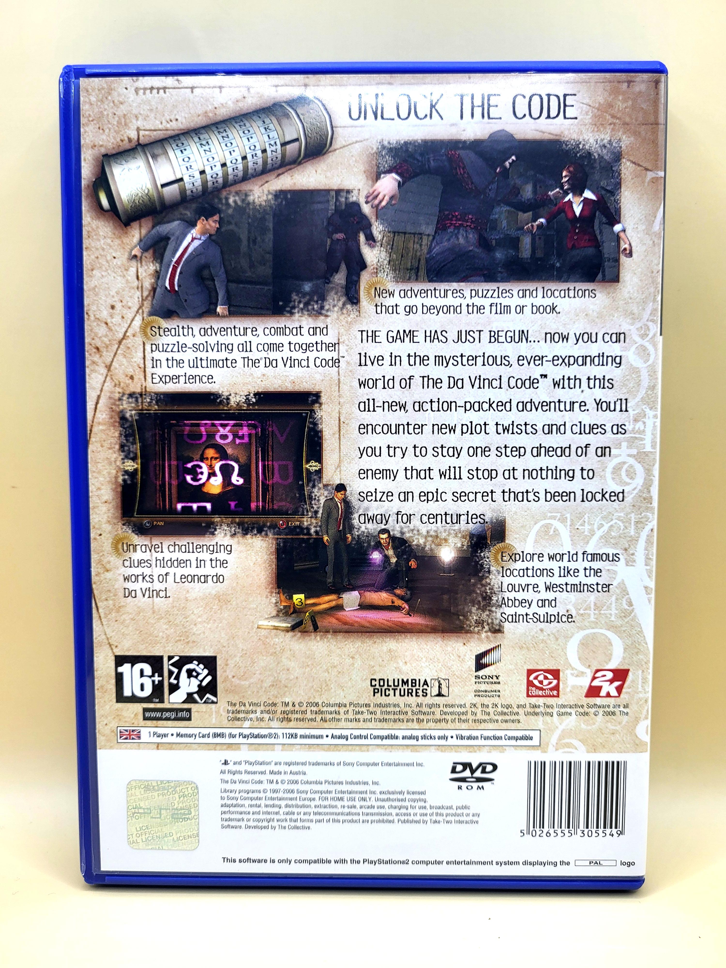 The Da Vinci Code - PlayStation 2 - PS2