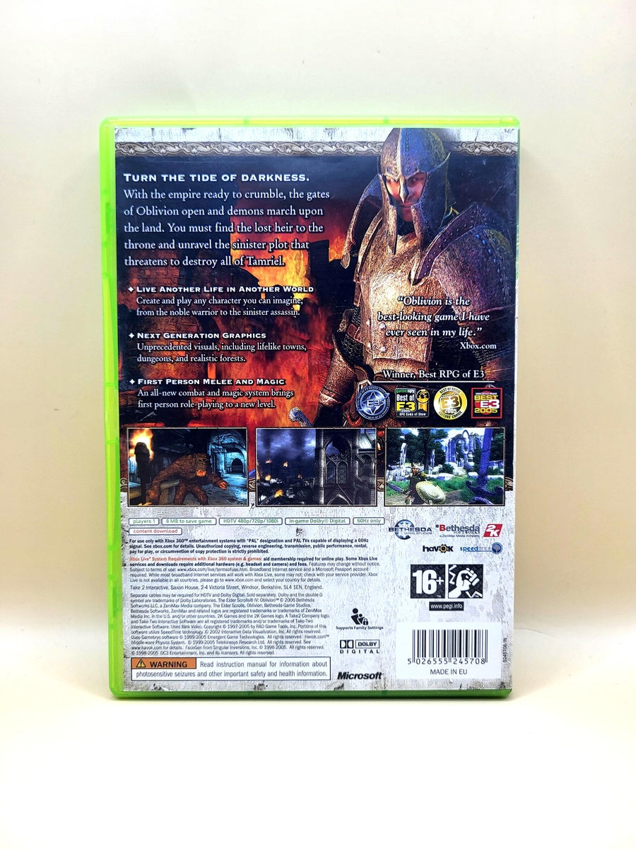 The Elder Scrolls IV Oblivion - Xbox 360