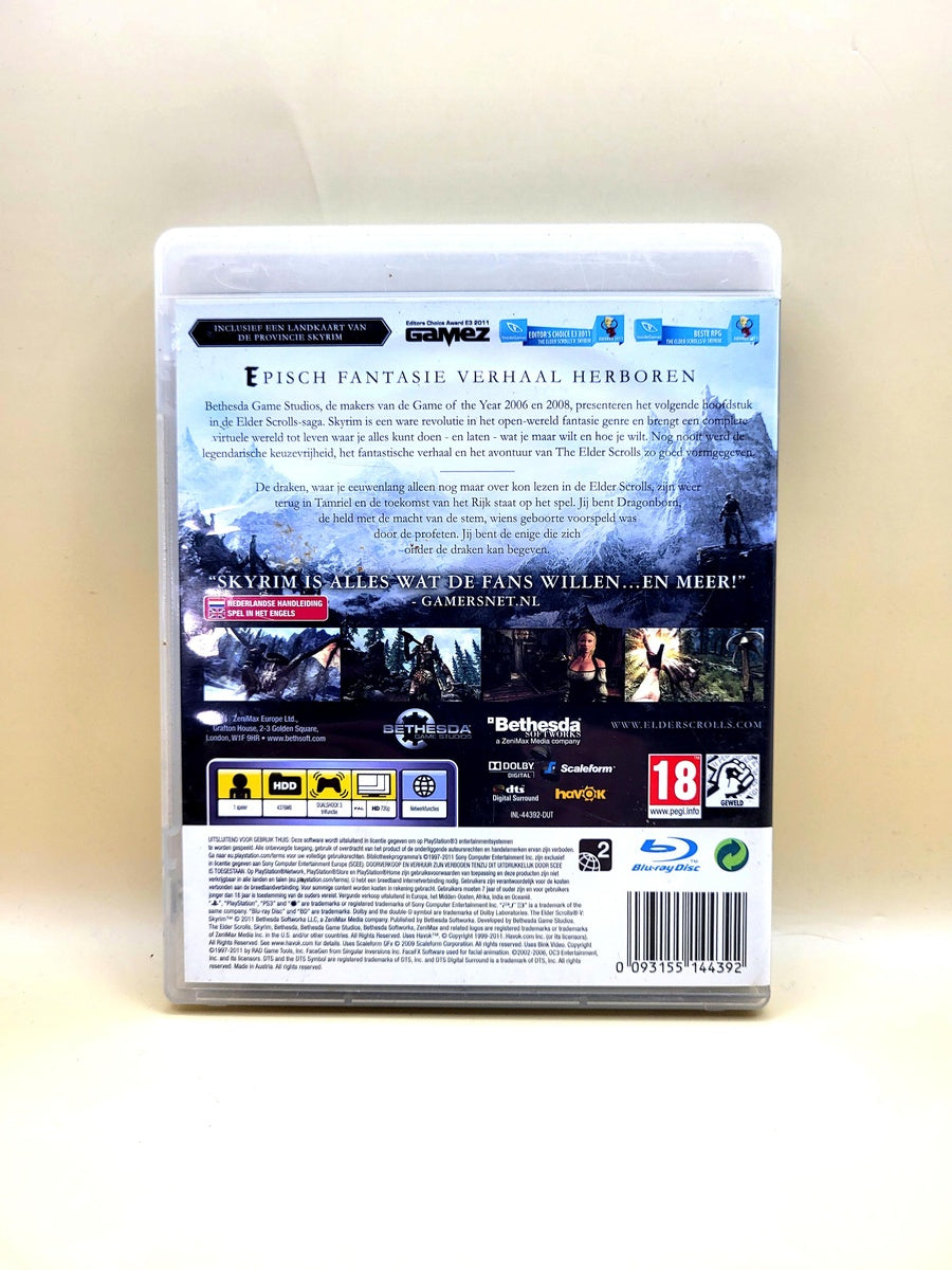 The Elder Scrolls V Skyrim - PlayStation 3 - PS3