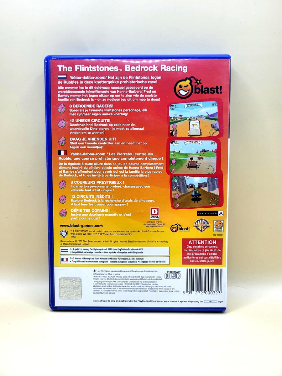 The Flintstones Bedrock Racing - PlayStation 2 - PS2