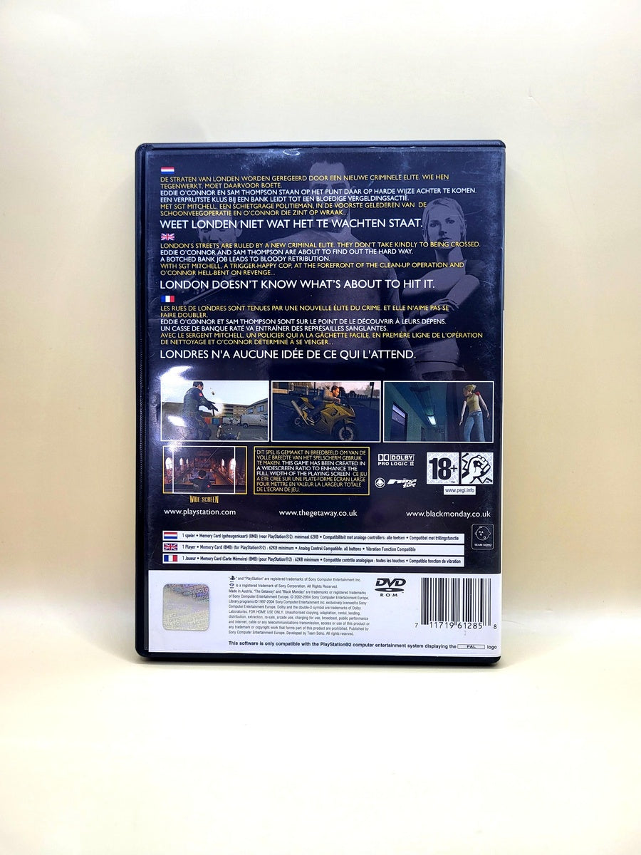 The Getaway Black Monday - PlayStation 2 - PS2