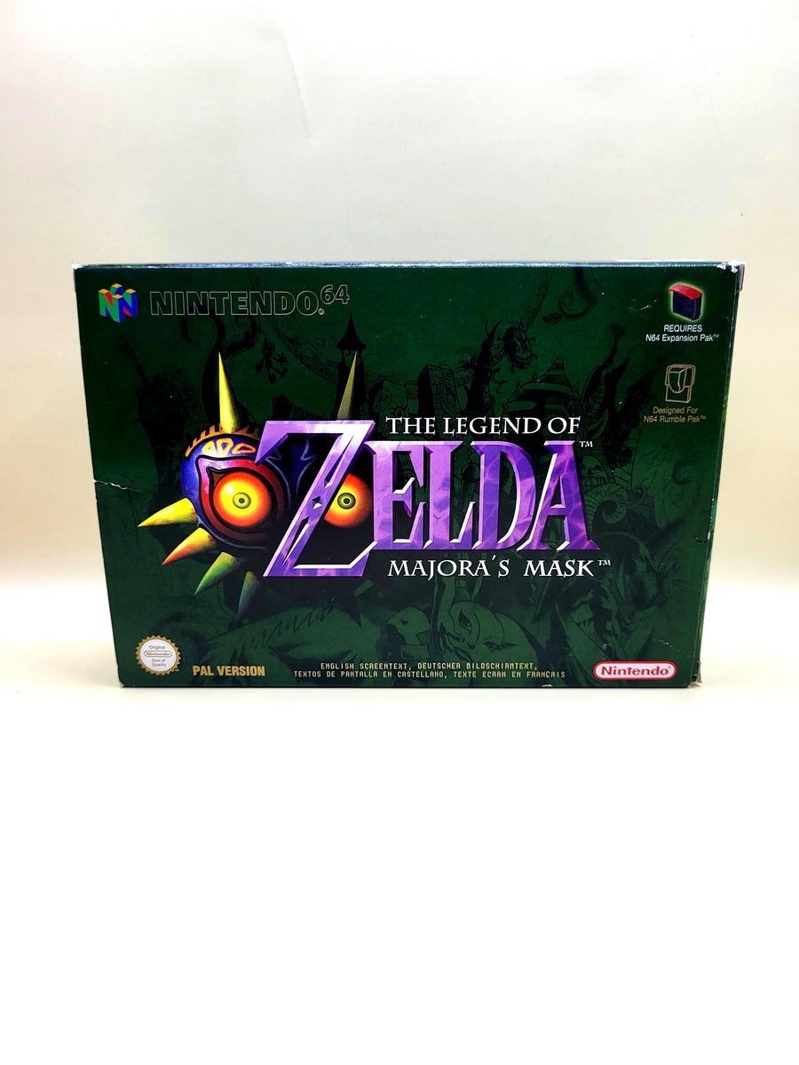 The Legend Of Zelda Majora's Mask Compleet - Nintendo 64 - N64