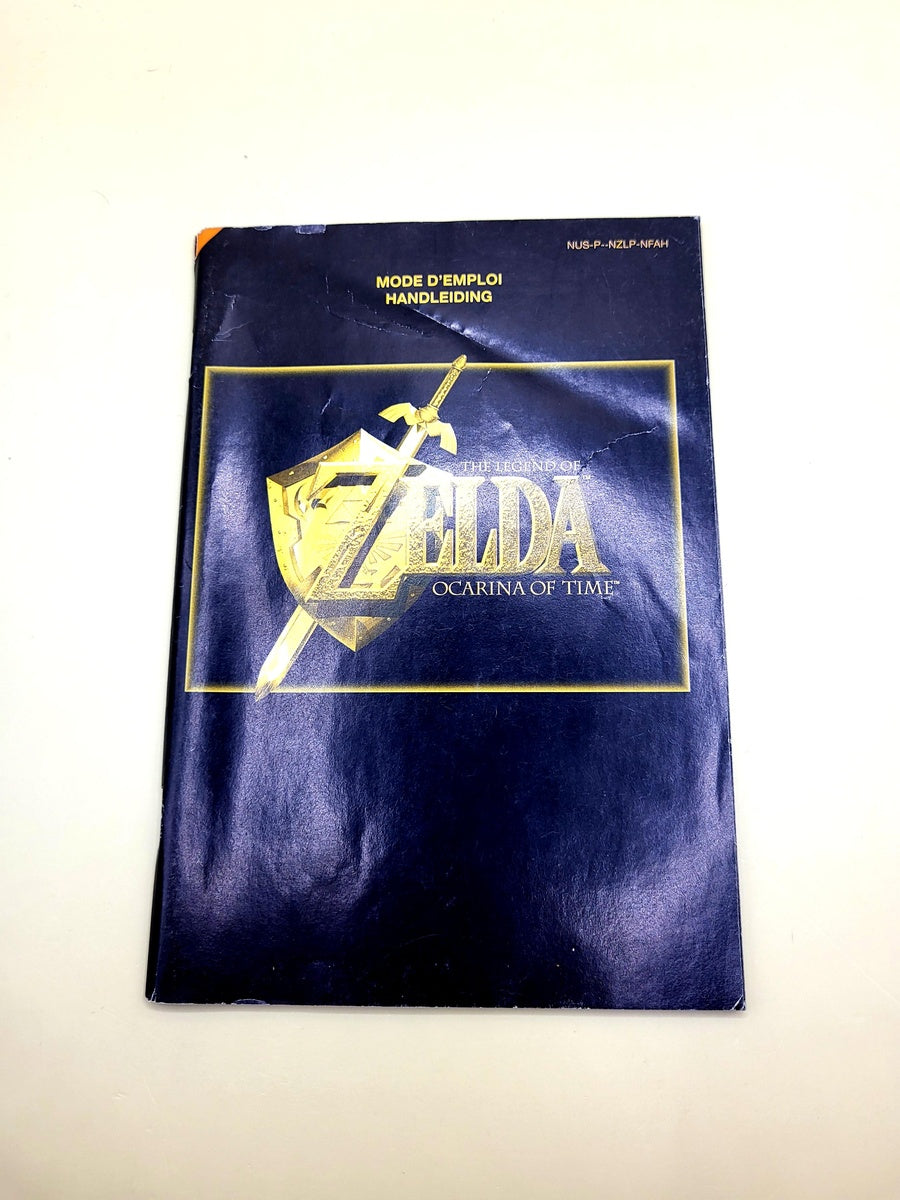 The Legend Of Zelda Ocarina Of Time Manual - Nintendo 64 - N64