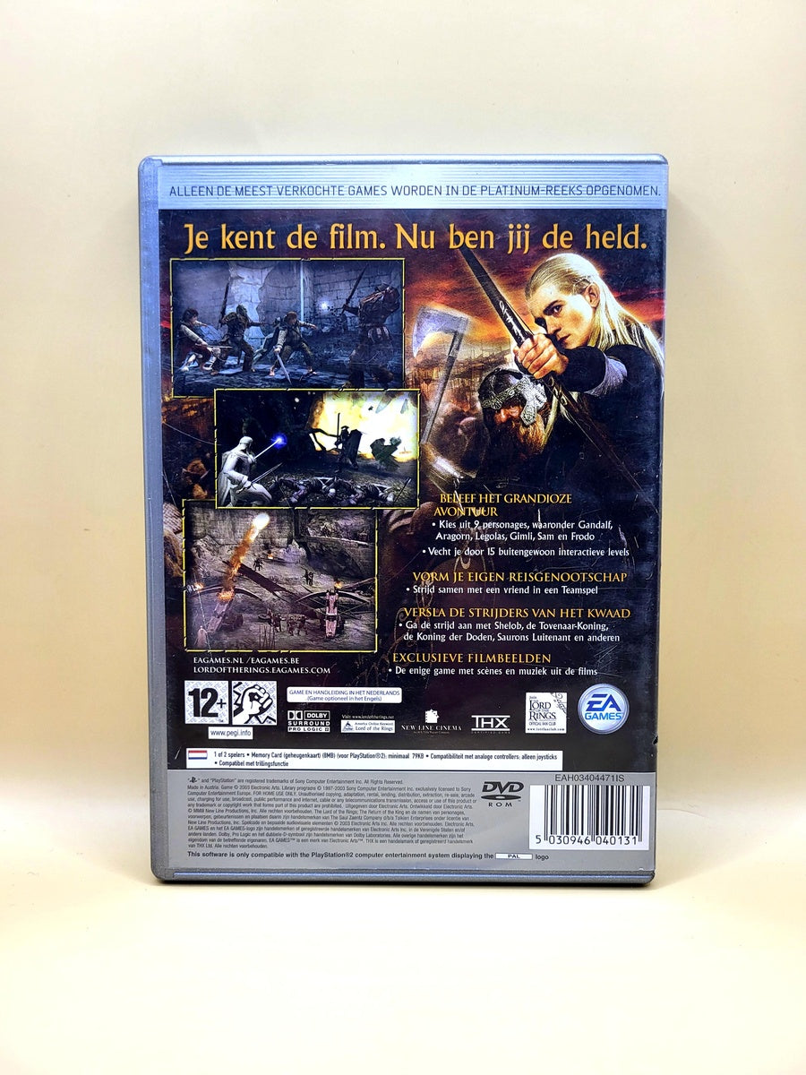 Lord of the Rings Return of the King (Platinum) (Geen Boekje) - PlayStation 2 - PS2