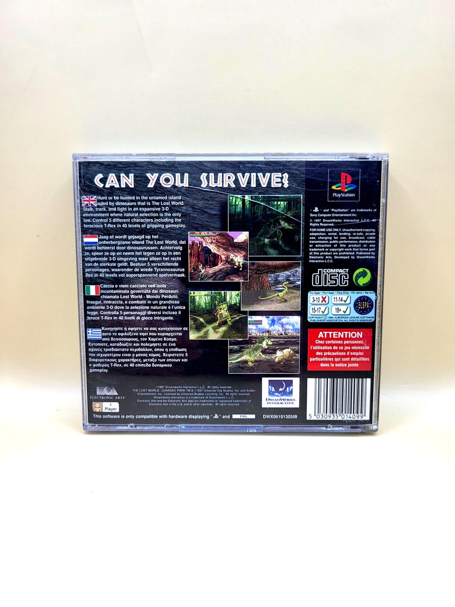 The Lost World Jurassic Park - PlayStation 1 - PS1