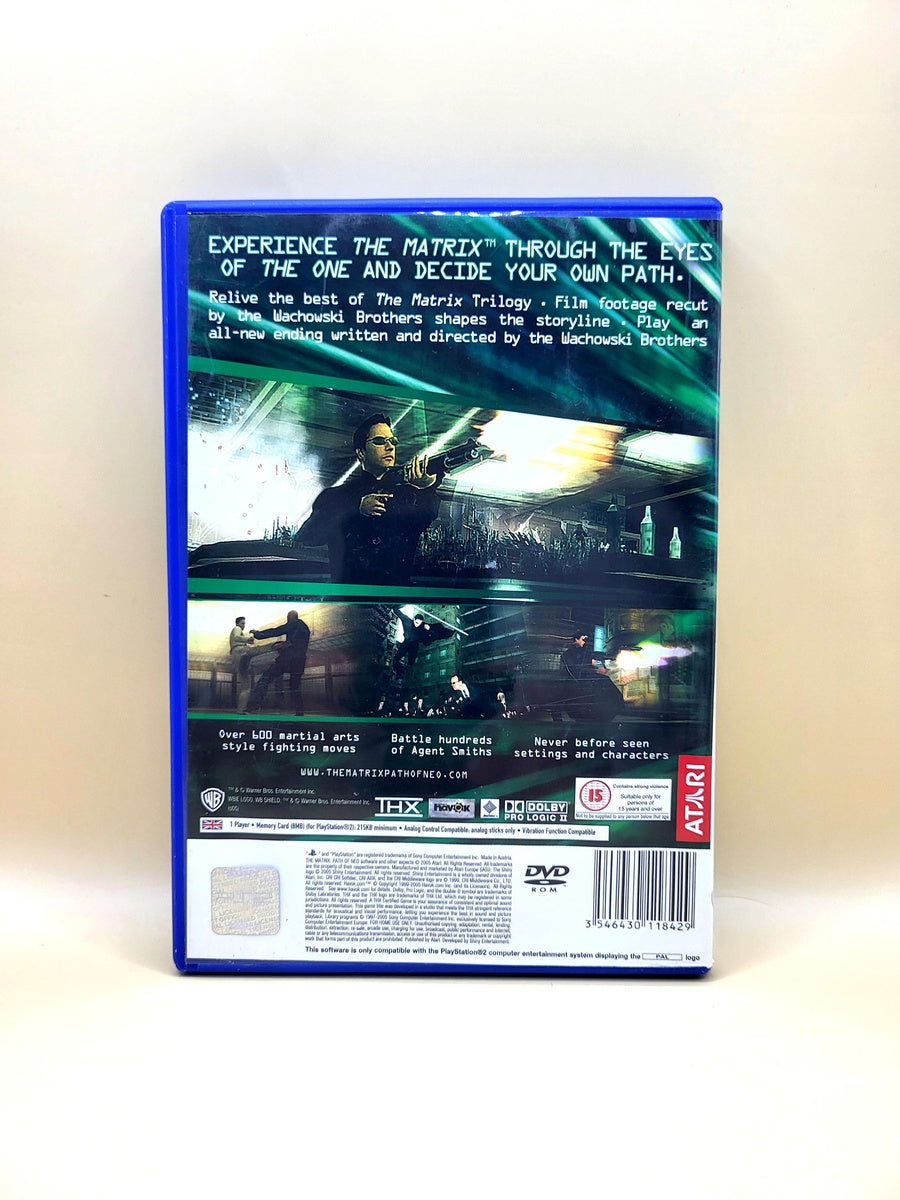 The Matrix Path of Neo - PlayStation 2 - PS2
