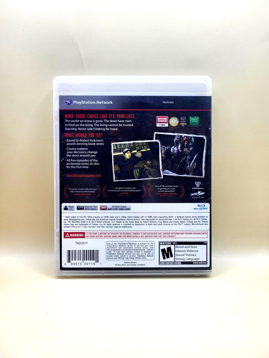 The Walking Dead - PlayStation 3 - PS3