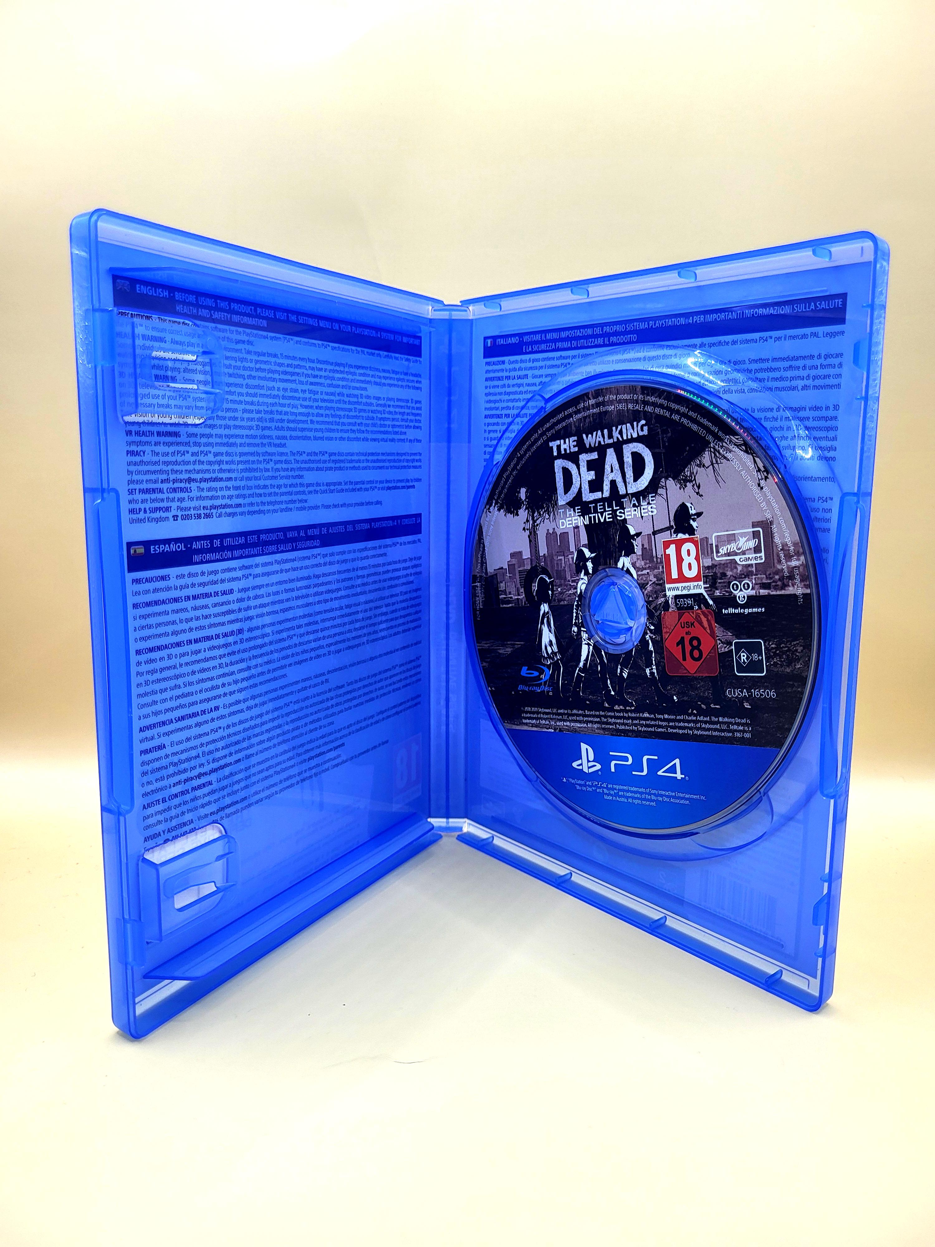 The Walking Dead The Telltale Definitive Series PlayStation 4 PS4 Open Doos