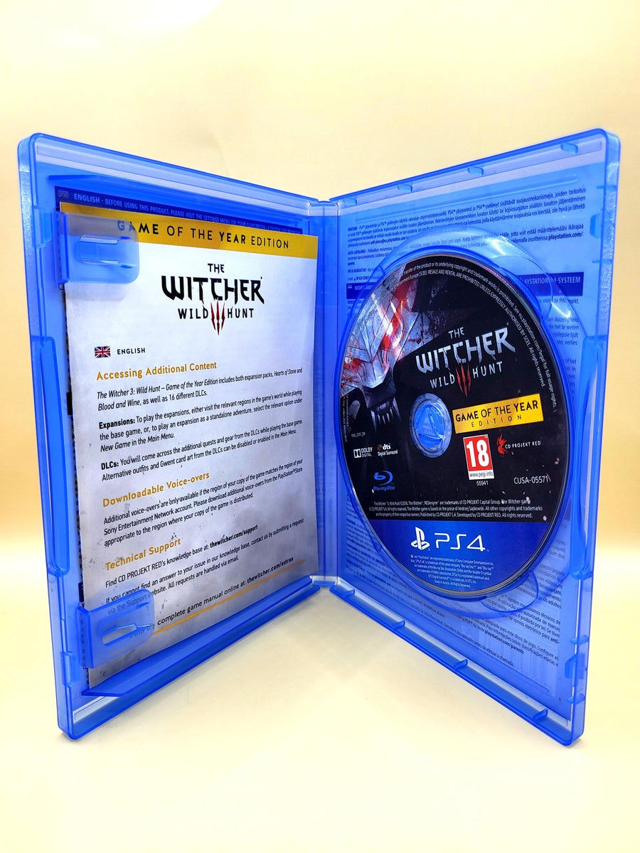 The Witcher 3 Wild Hunt GOTY - PlayStation 4 - PS4