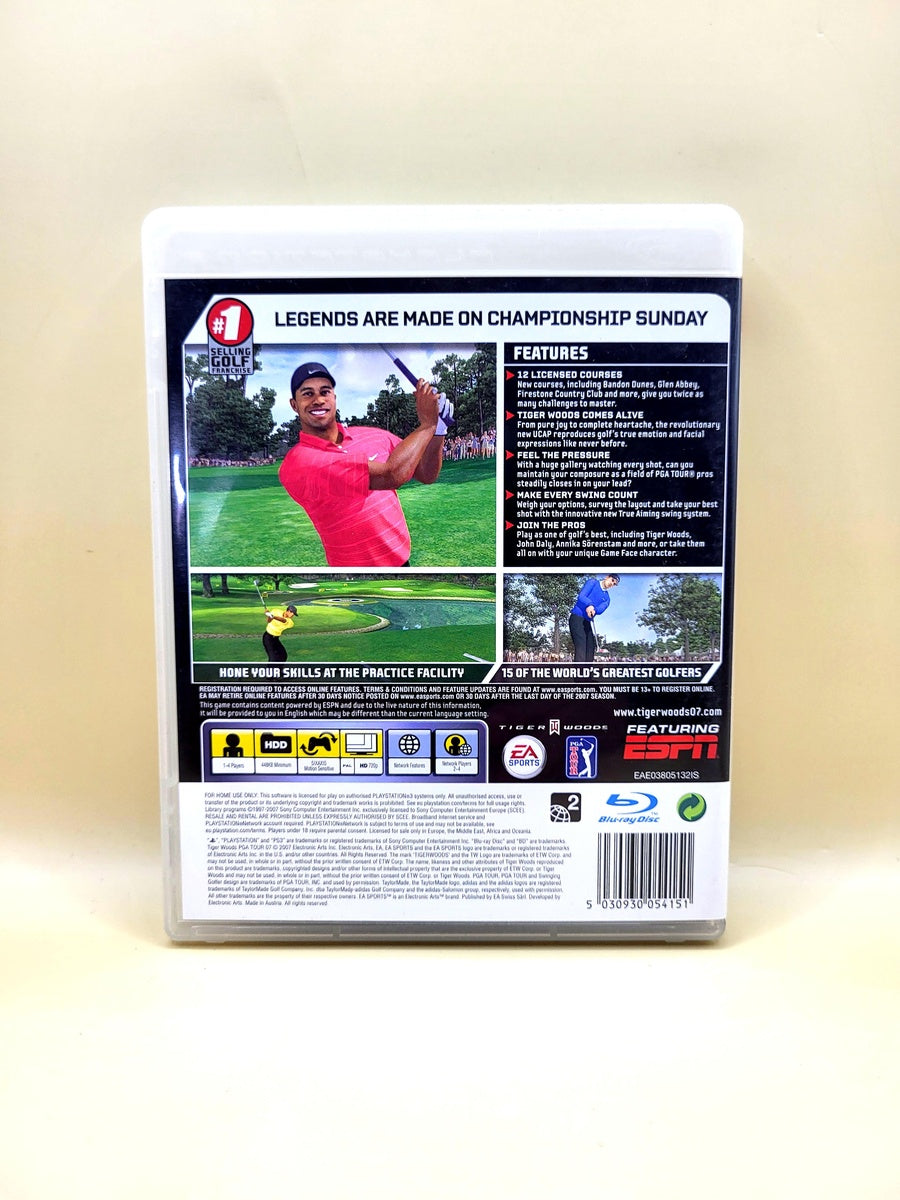 Tiger Woods PGA Tour 07 - PlayStation 3 - PS3