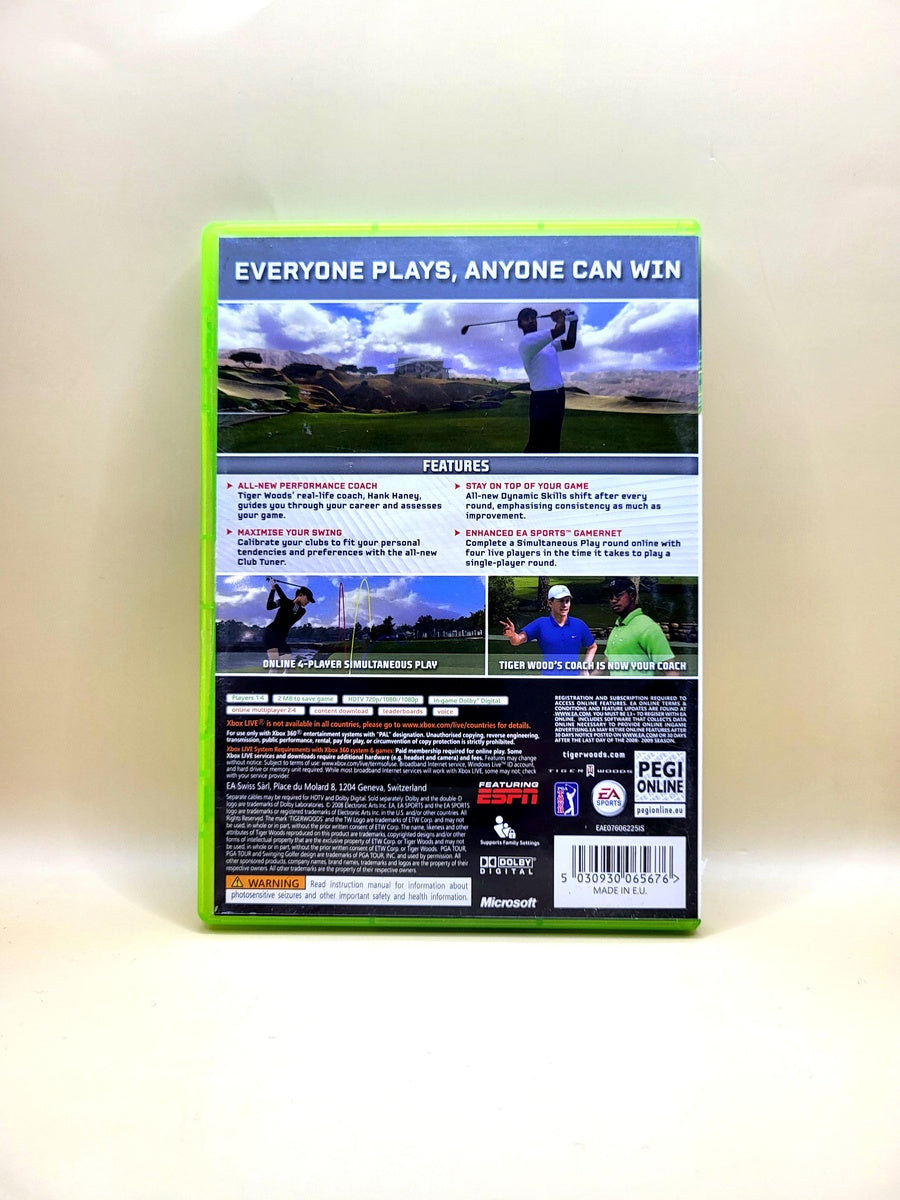 Tiger Woods PGA Tour 09 - Xbox 360