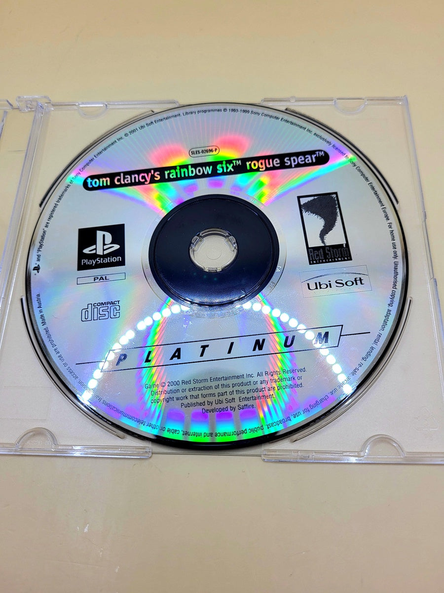Tom Clancy's Rainbow Six Rogue Spear Platinum (Disc Only) - PlayStation 1 - PS1