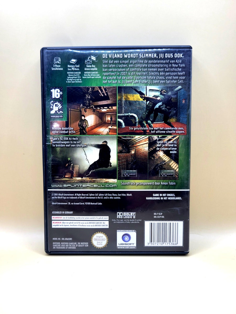 Tom Clancys Splinter Cell Chaos Theory (Geen Boekje) - Nintendo GameCube